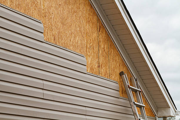 Professional Siding Replacement technician working in Chambersburg, PA